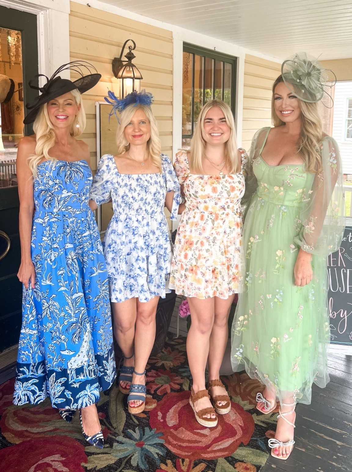Easter Outfit Inspiration 
Girly floral pastel dress and hat 
Kentucky Derby outfit inspiration 
High Tea

#LTKOver40 #LTKTall #LTKMidsize