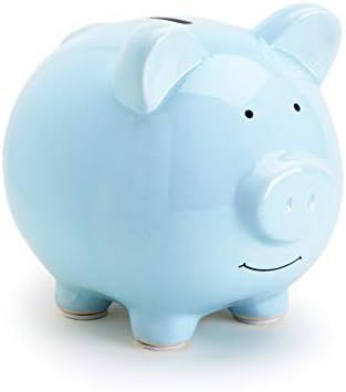 Pearhead Ceramic Piggy Bank, Baby Shower Gift, Holiday Christmas Gift, Nursery Décor, Savings To... | Amazon (US)