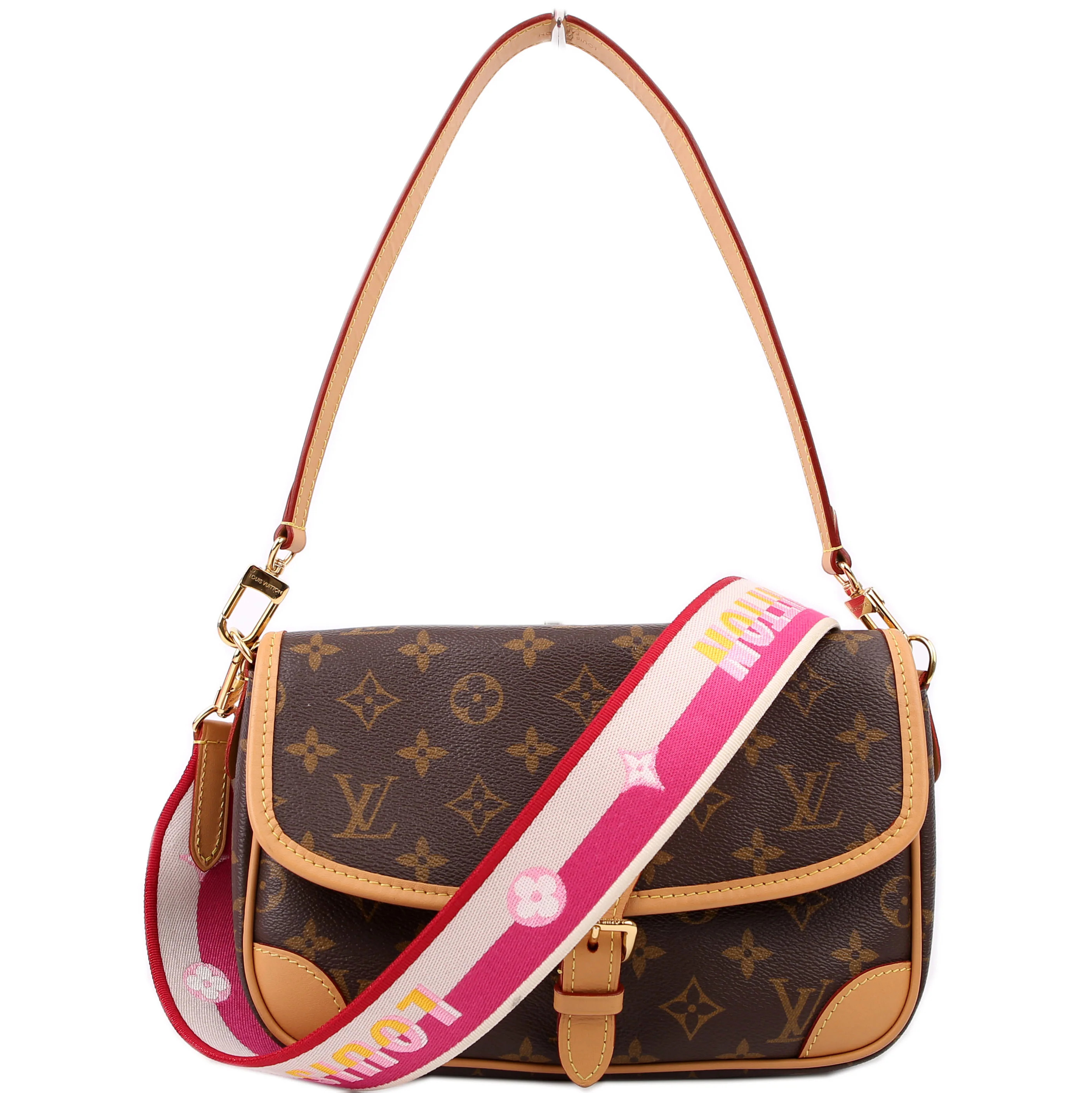 Diane NM Satchel Monogram | Keeks Designer Handbags
