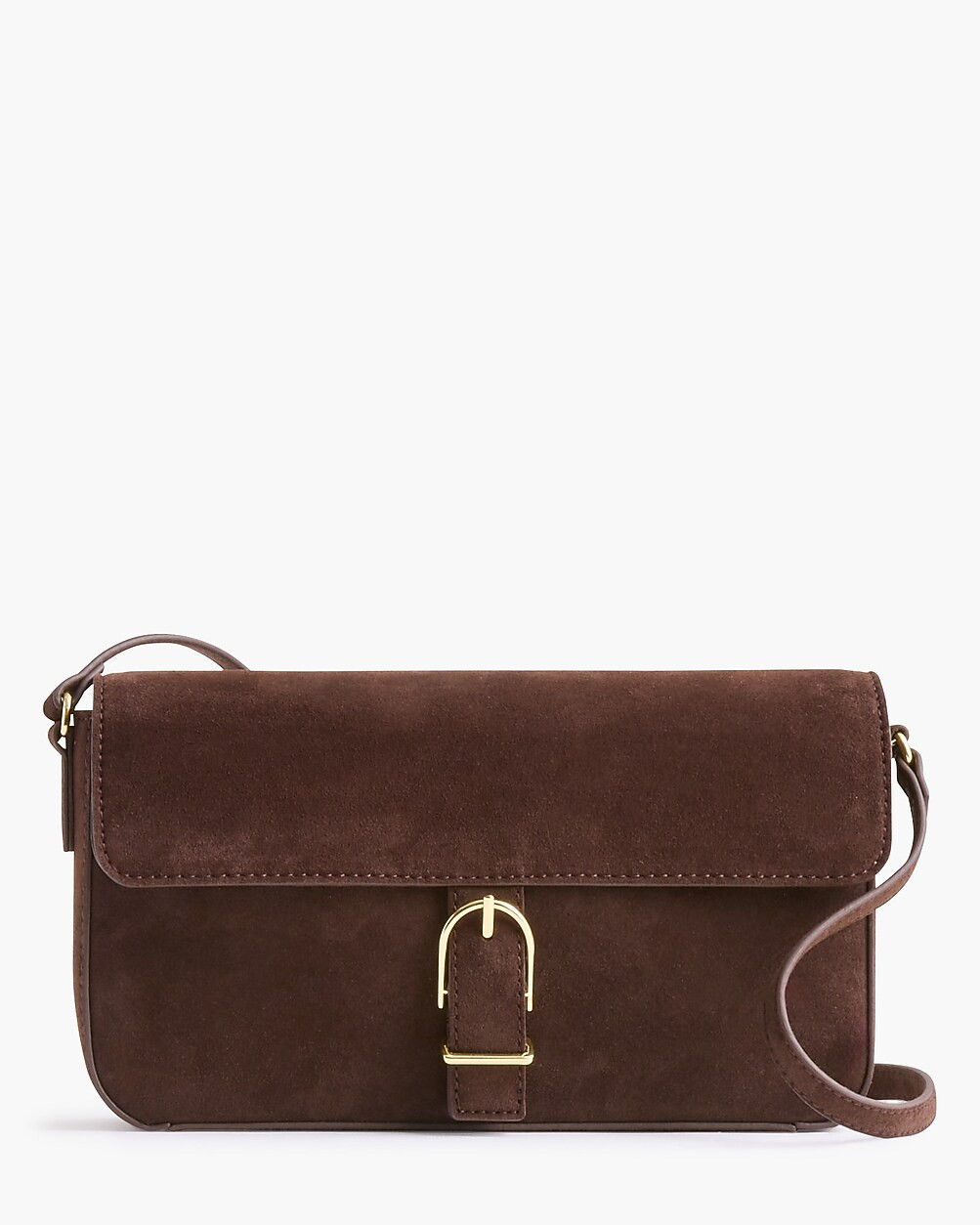 Quinn buckle-flap shoulder bag | J.Crew Factory