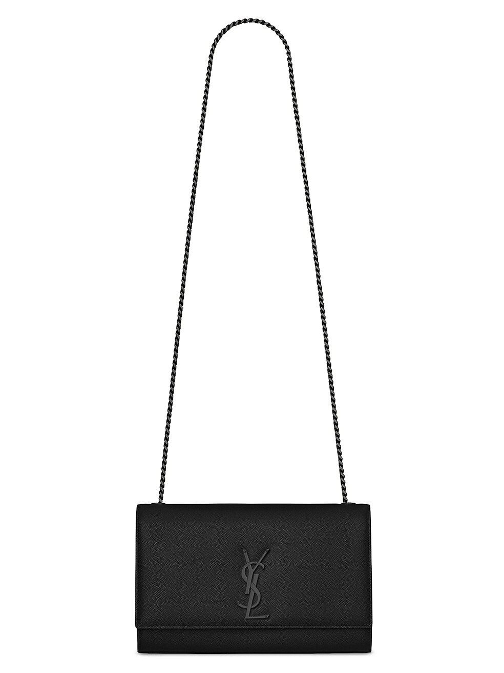Kate Medium Chain Bag In Grain De Poudre Embossed Leather | Saks Fifth Avenue