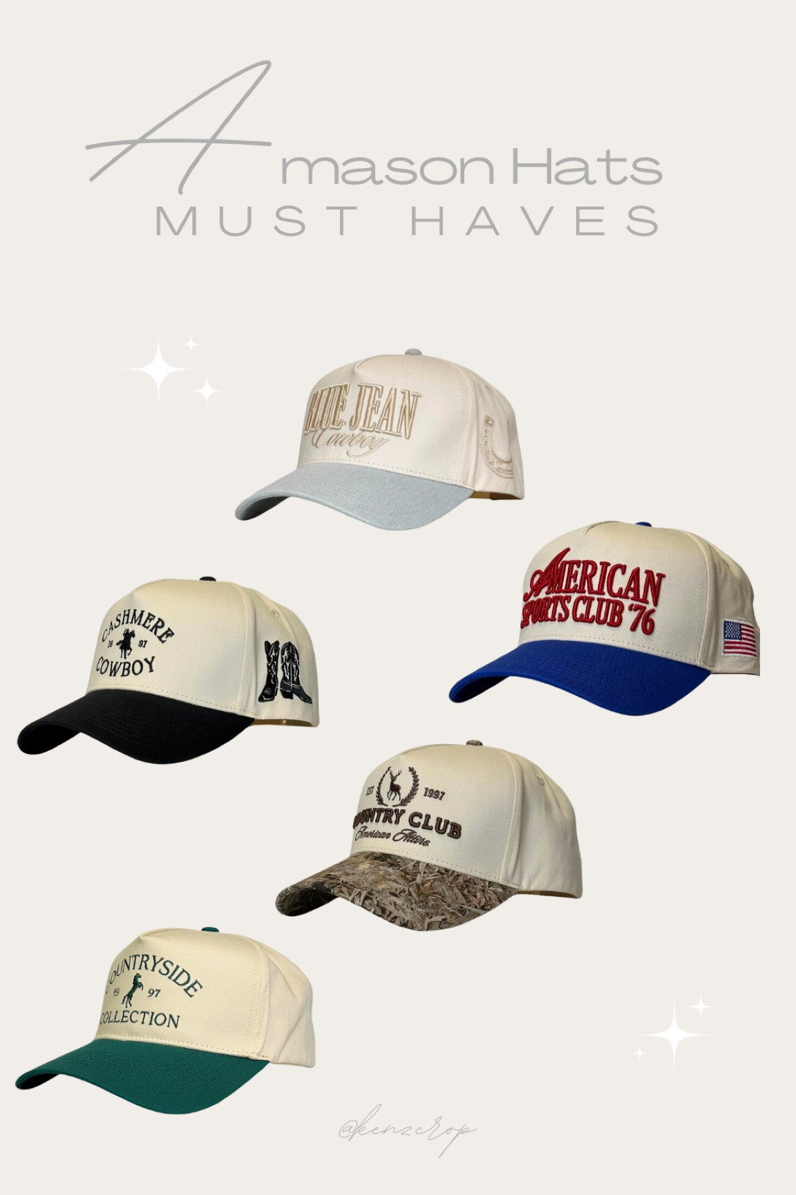 Must have trucker hats from Amazon 🤠🤠

#LTKStyleTip #LTKFindsUnder50