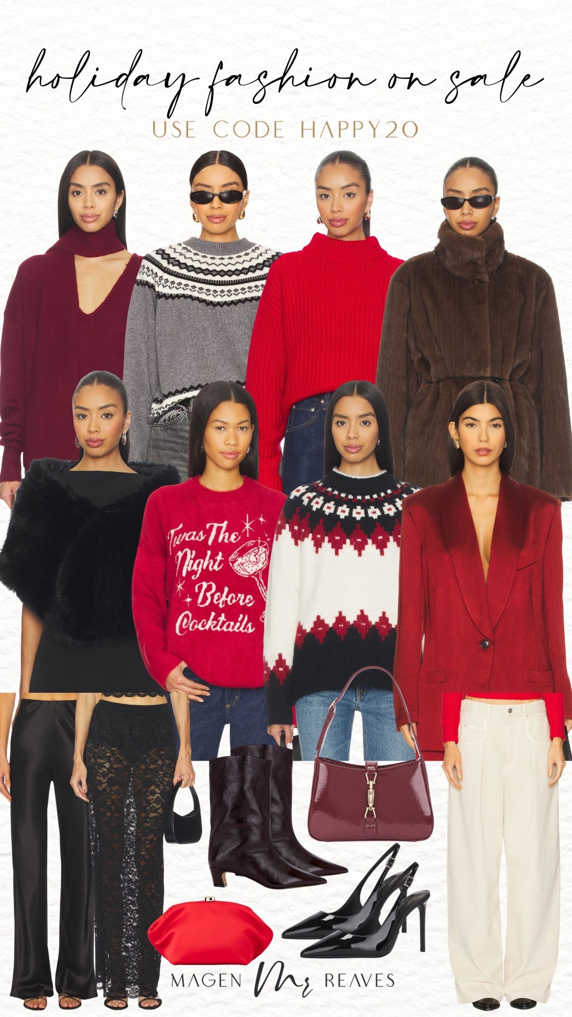 abuse code HAPPY20 to get these pieces 20% off today only!!

revolve, holiday fashion, holiday style, women’s style, winter fashionn

#LTKSaleAlert #LTKHoliday #LTKSeasonal