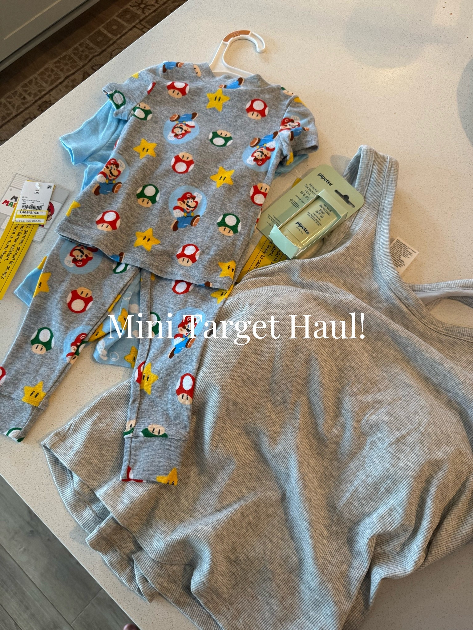 Mini haul from my Target trip today :) I got a large in the padded workout top!

#LTKmomlife #LTKdayinmylife #LTKBaby