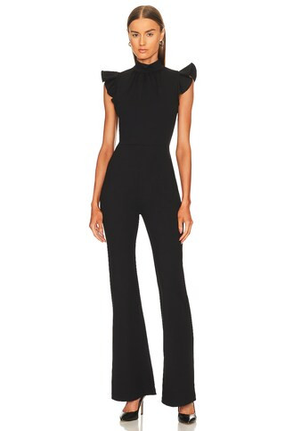 Amanda Uprichard X REVOLVE Davina Jumpsuit in Black from Revolve.com | Revolve Clothing (Global)