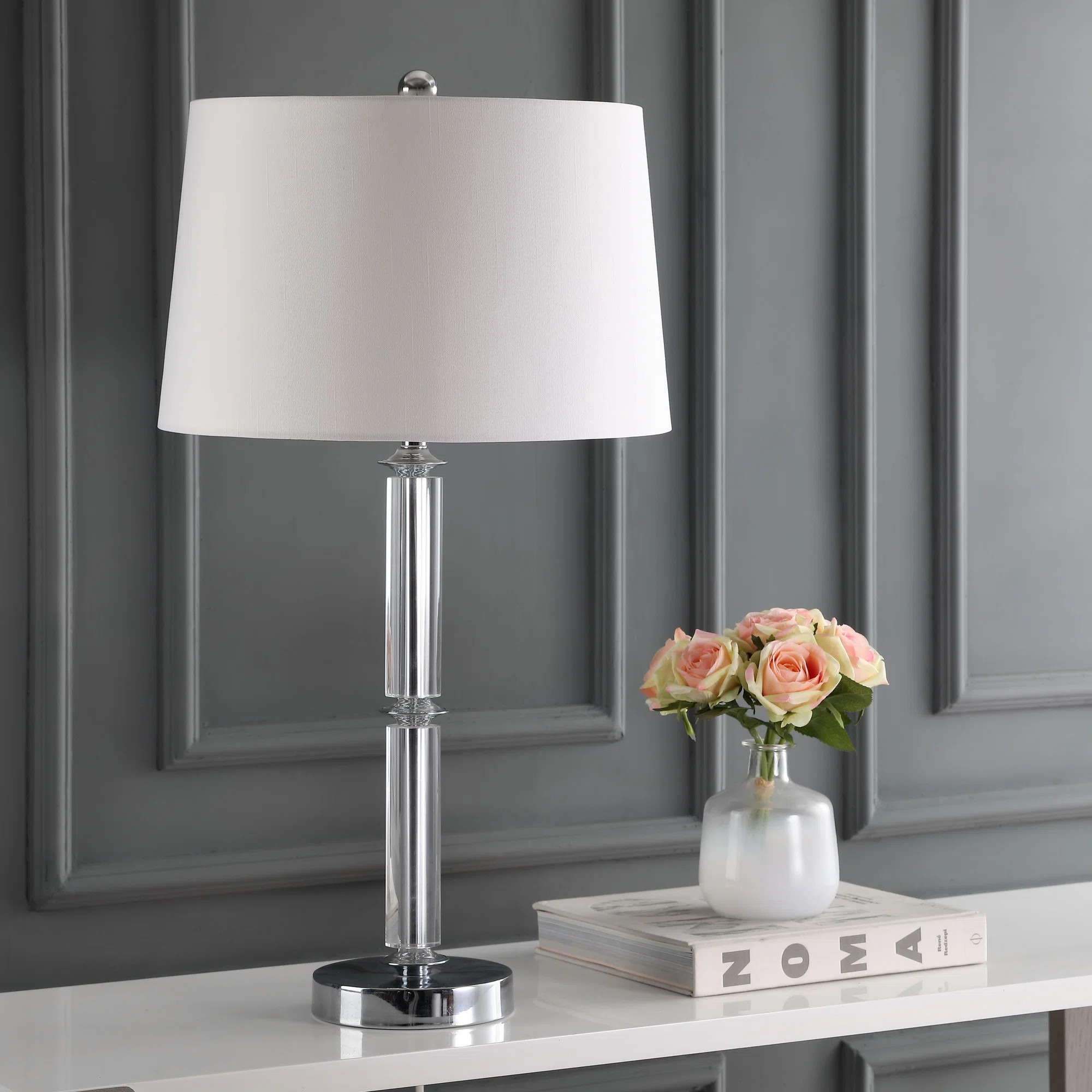 Heslin Crystal Table Lamp (Set of 2) | Wayfair North America