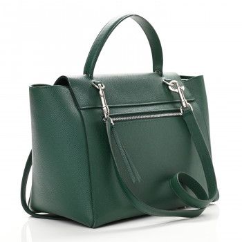 Grained Calfskin Mini Belt Bag Light Emerald | FASHIONPHILE (US)