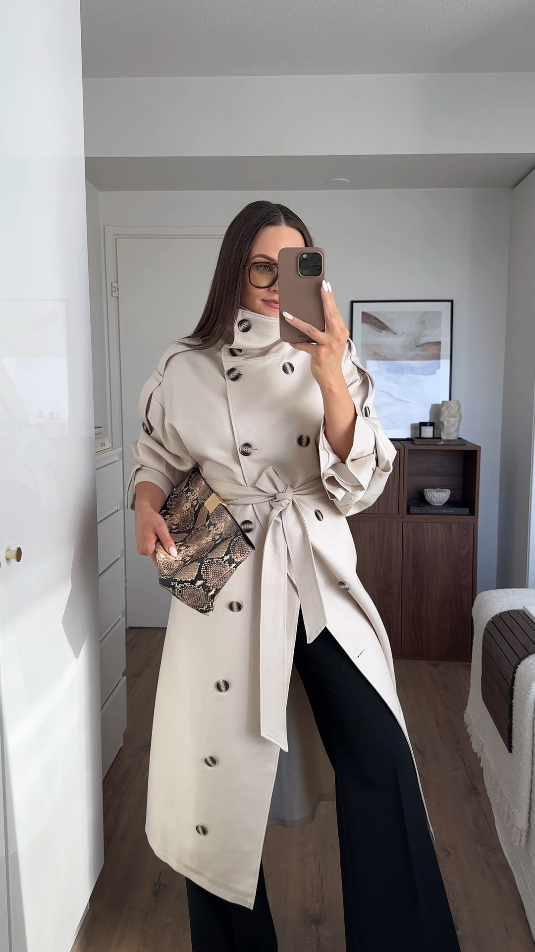 Spring Neutrals 🤍

Look 1: Trench coat is LisBonne Atelier & clutch is Camilla & Marc

Look 3: Silk Scarf is COS

Look 4: Blazer is Zara (ref. 2029/044)

#LTKspring #LTKstyletip #LTKworkwear