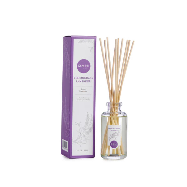 Lemongrass Lavender Reed Diffuser | DANI Naturals