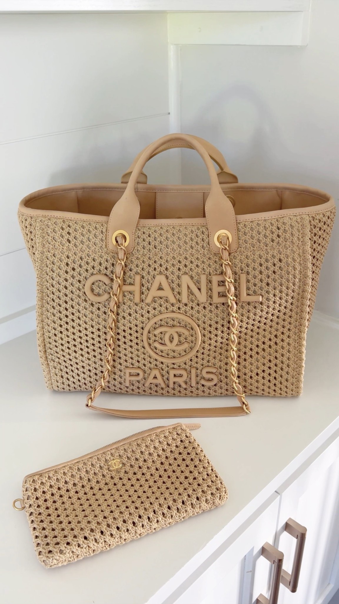 #ad #fashionphilepartner #fashionphilefinds #fashionphile @iamcardib @fashionphile 

Just got this gorgeous raffia Chanel Deauville tote on Fashionphile- my favorite place to shop for designer bags and accessories! One of a kind finds at up to 80% off retail!😍 Go get your bag for summer!

#LTKSeasonal