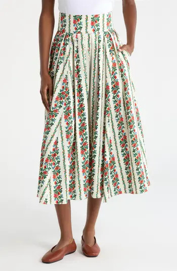 The Regency Floral Tapestry Skirt | Nordstrom