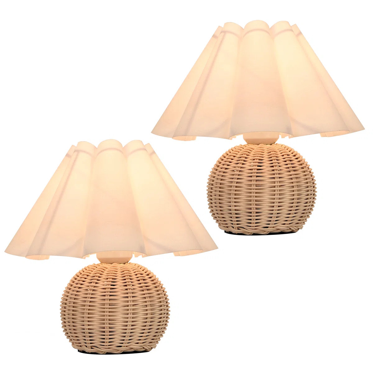 10"  Mini Modern Iron Table Lamp (Set of 2) | Wayfair North America