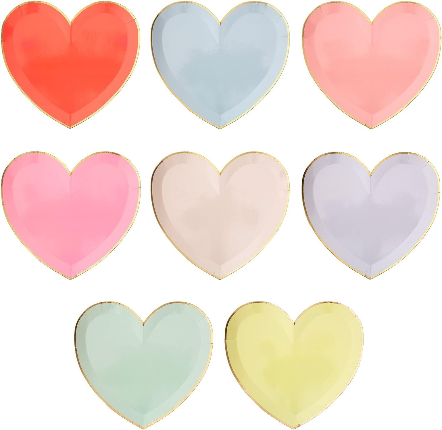 Large Heart Plates | Amazon (US)