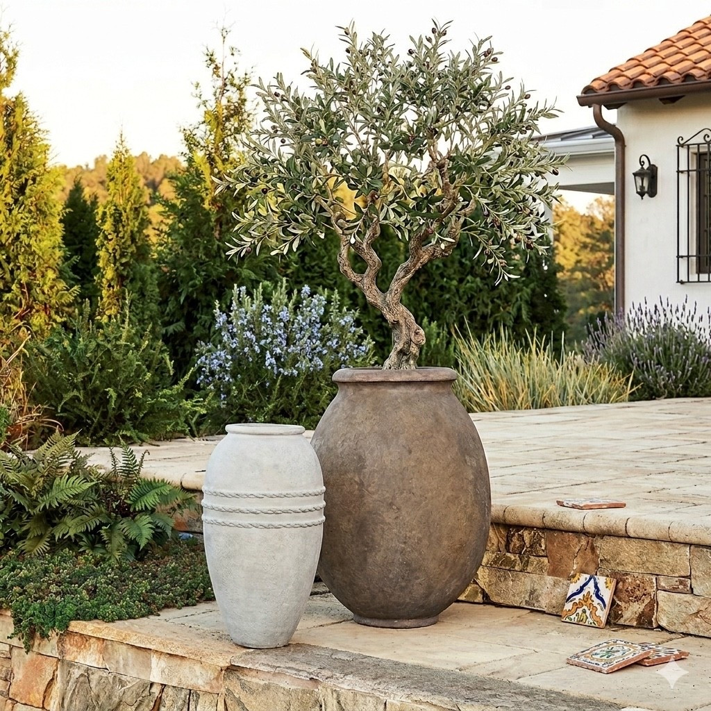 My favorite oversized pots are part of the Ballard designs friends and family sale!

Outdoor pot, olive jar, planter pot, outdoor decor, front door decor

#LTKHome #LTKSaleAlert