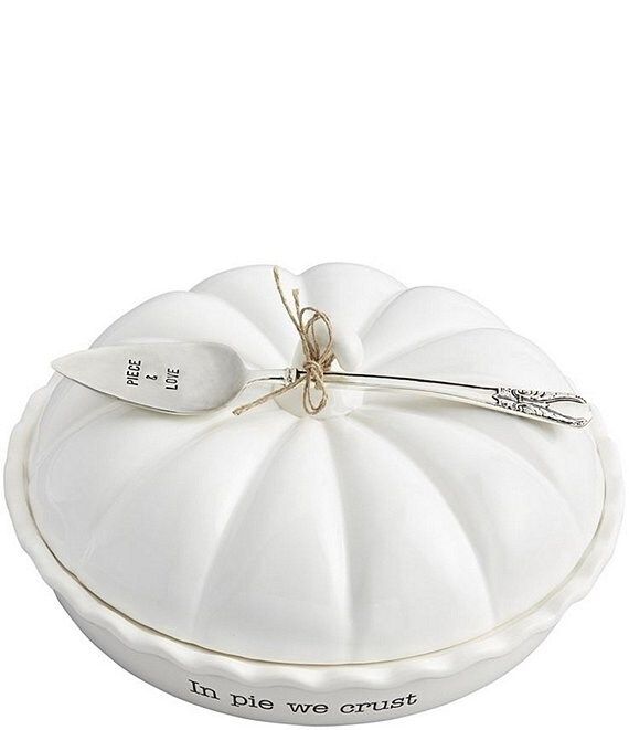 Harvest Pumpkin Pie Dish Set | Dillards