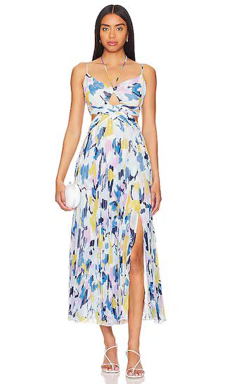 Aquata Dress in Aqua Blue Multi | Revolve Clothing (Global)