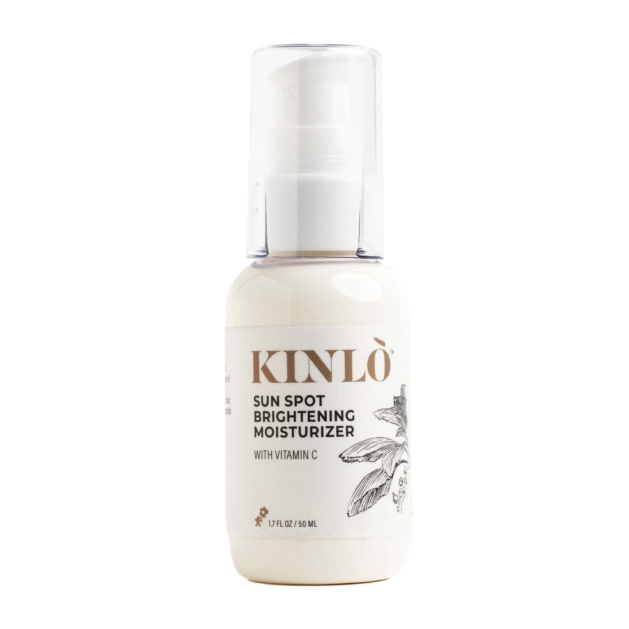 KINLO Sun Spot Brightening Daily Moisturizer with Vitamin C and Hyaluronic Acid for All Skin Type... | Walmart (US)