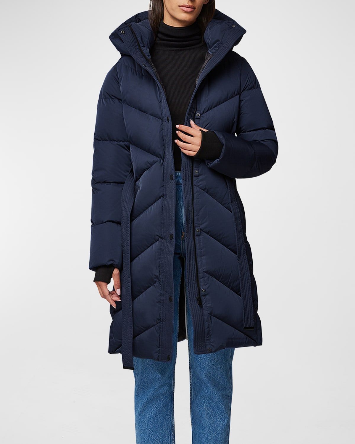 Bryanna Long Puffer Coat | Neiman Marcus