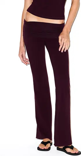 SKIMS Stretch Cotton Jersey Foldover Pants | Nordstrom | Nordstrom