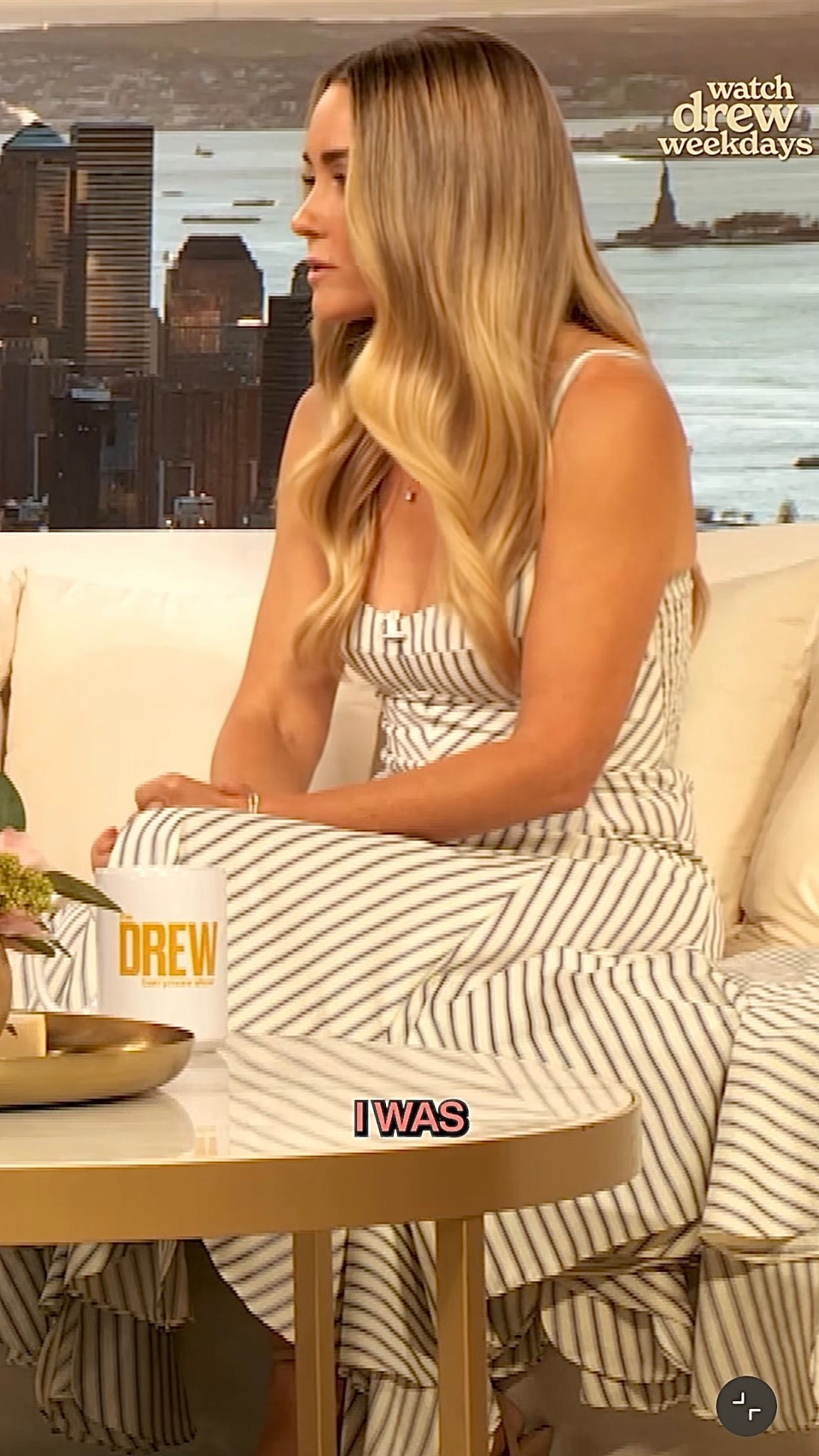 Lauren Conrad's stripe dress with a soft ruffled hem, this dress is light and full of movement. Pair it with heeled sandals and big sunglasses for a relaxed and airy look. 



#LTKMothersDay