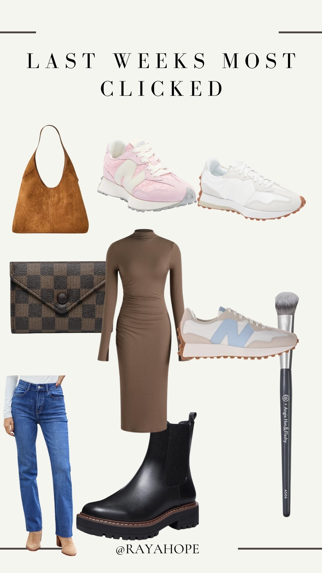 Last weeks most clicked 

#LTKHoliday #LTKdayinmylife #LTKGiftGuide