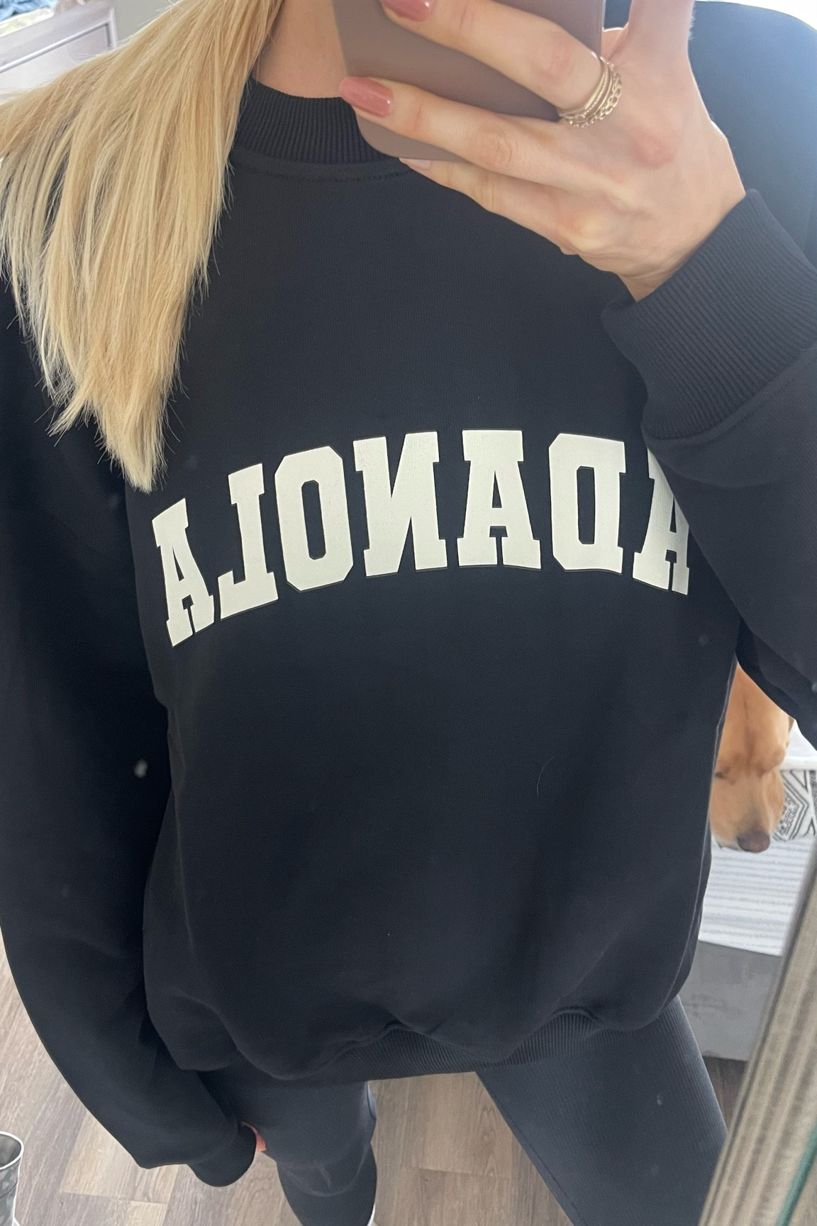Adanola! Sized up to a medium 

#LTKfindsunder100 #LTKGiftGuide #LTKstyletip