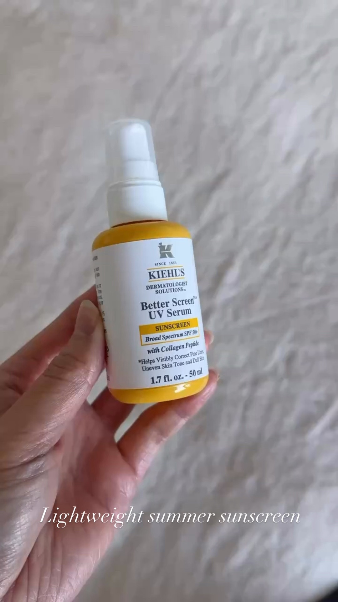 The lightest most luxorious sunscreen I’ve found to date. Shop here.

#Kiehls
#cleanbeauty
#skincareroutine
#wintermakeup
#grwm

#LTKootd #LTKgrwm #LTKmomlife