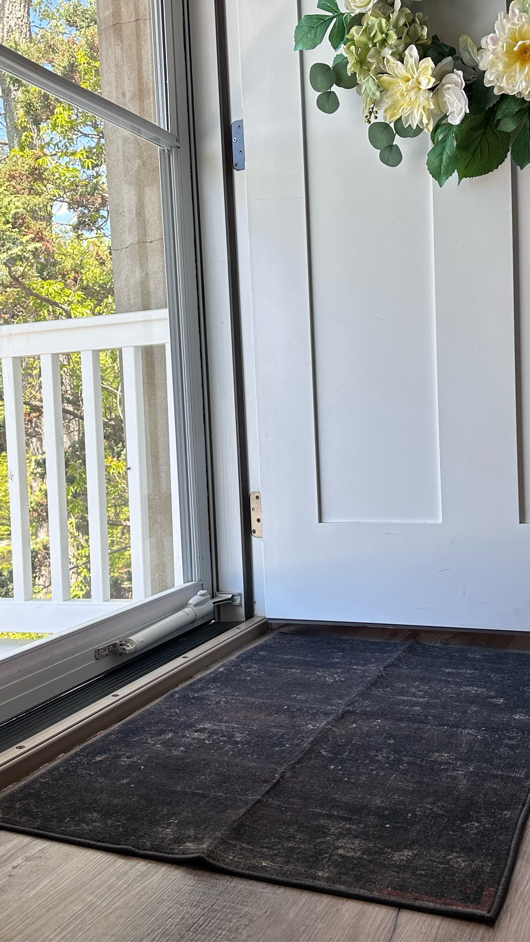 Entryway upgrade you didn’t know you needed 🖤

This washable 2x3 rug has been such a game changer for our front door—low pile so doors glide right over it, non-slip backing (no constant adjusting 🙌), and the dark volcanic charcoal hides dirt like a dream. Perfect for busy homes, kids, and all the in-and-out moments.

I love that it’s stain resistant and machine washable—because real life happens. Using it in our entryway, but it would be just as good in a mudroom, kitchen, or bathroom!

Linked for you 🤍 #LTKhome #entrywaydecor #washablerugs #momlifeapproved

#LTKHome