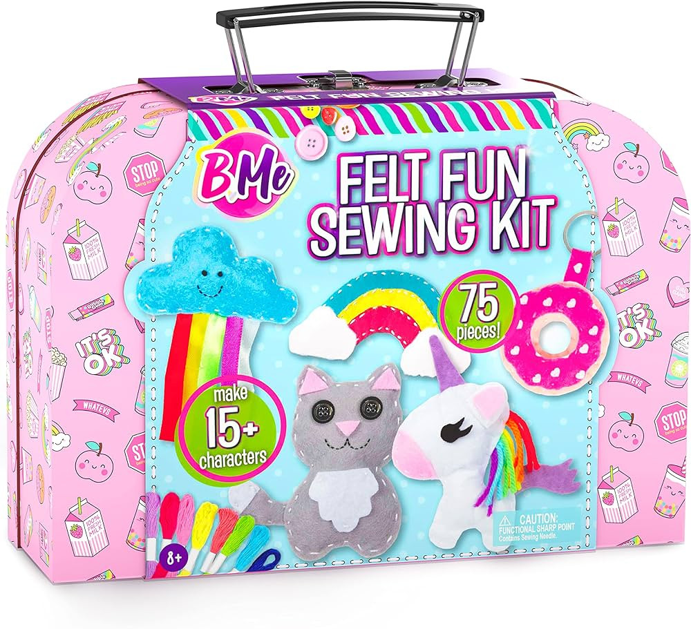 Creative Kids Felt Sewing Kit - Craft 15+ Characters - Fun DIY Kit for Kids 8+ - Creative Sewing ... | Amazon (US)