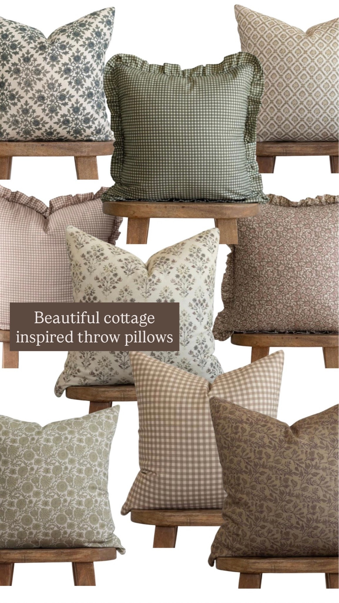 I fell in love with these cottage inspired throw pillows, perfect for Fall decorating!

#LTKHome #LTKSeasonal