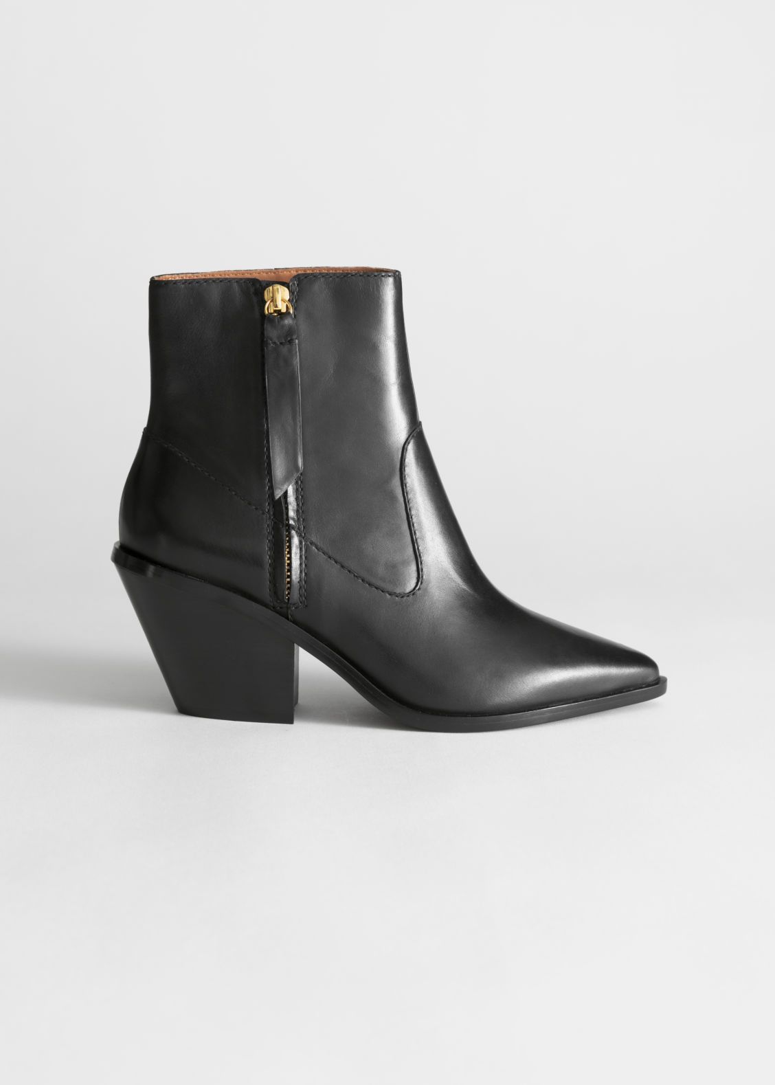 Leather Cowboy Ankle Boots | & Other Stories (EU + UK)