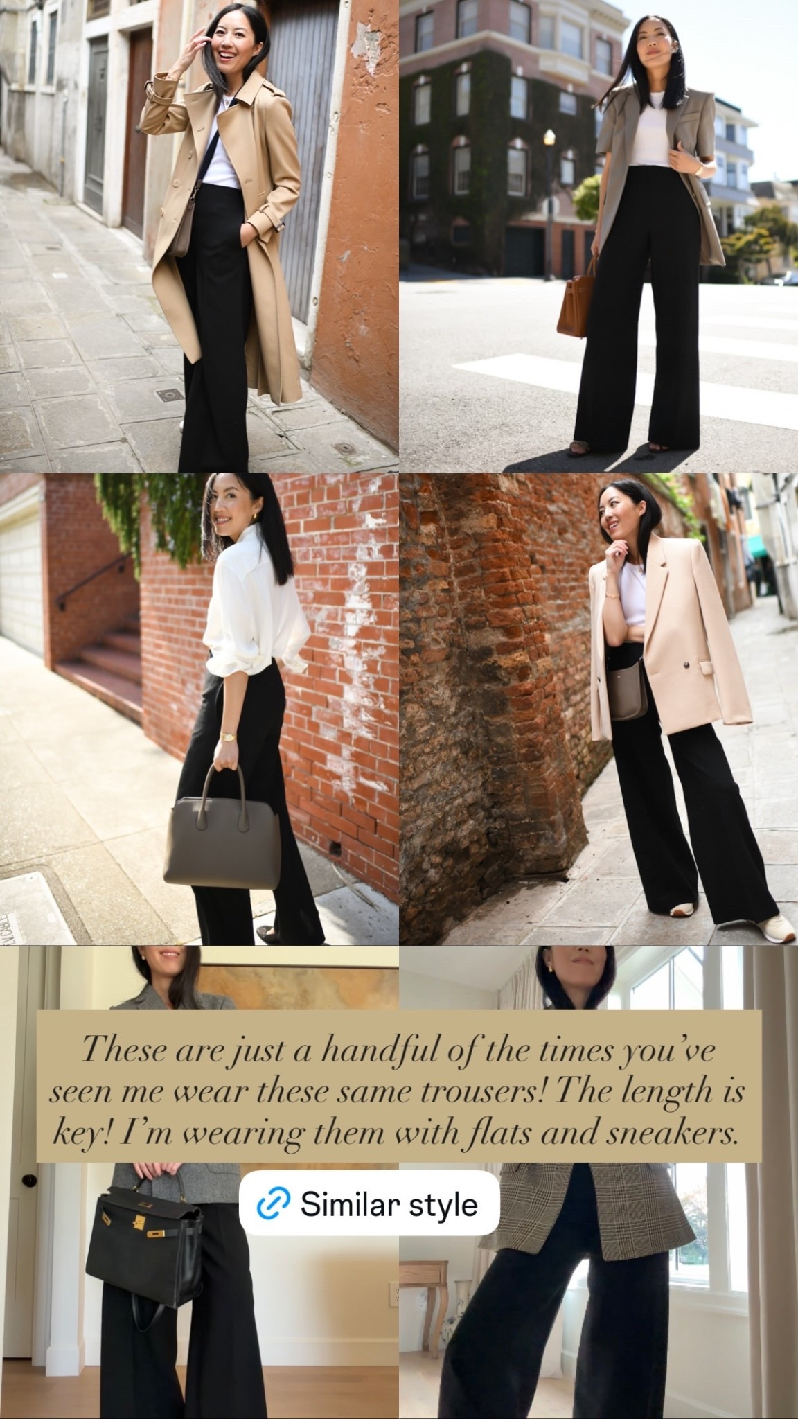 Linked this pair by Theory but also some that are in stock.

#blacktrousers
#classicstyle
#widelegtrouser
#winteroutfit
#winterstyle

#LTKootd #LTKSeasonal #LTKdayinmylife