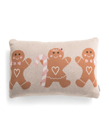 146x24 Mrs. Gingerbread Decorative Pillow | TJ Maxx