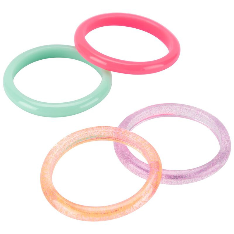4-Pack Glitter Bangles | Carter's