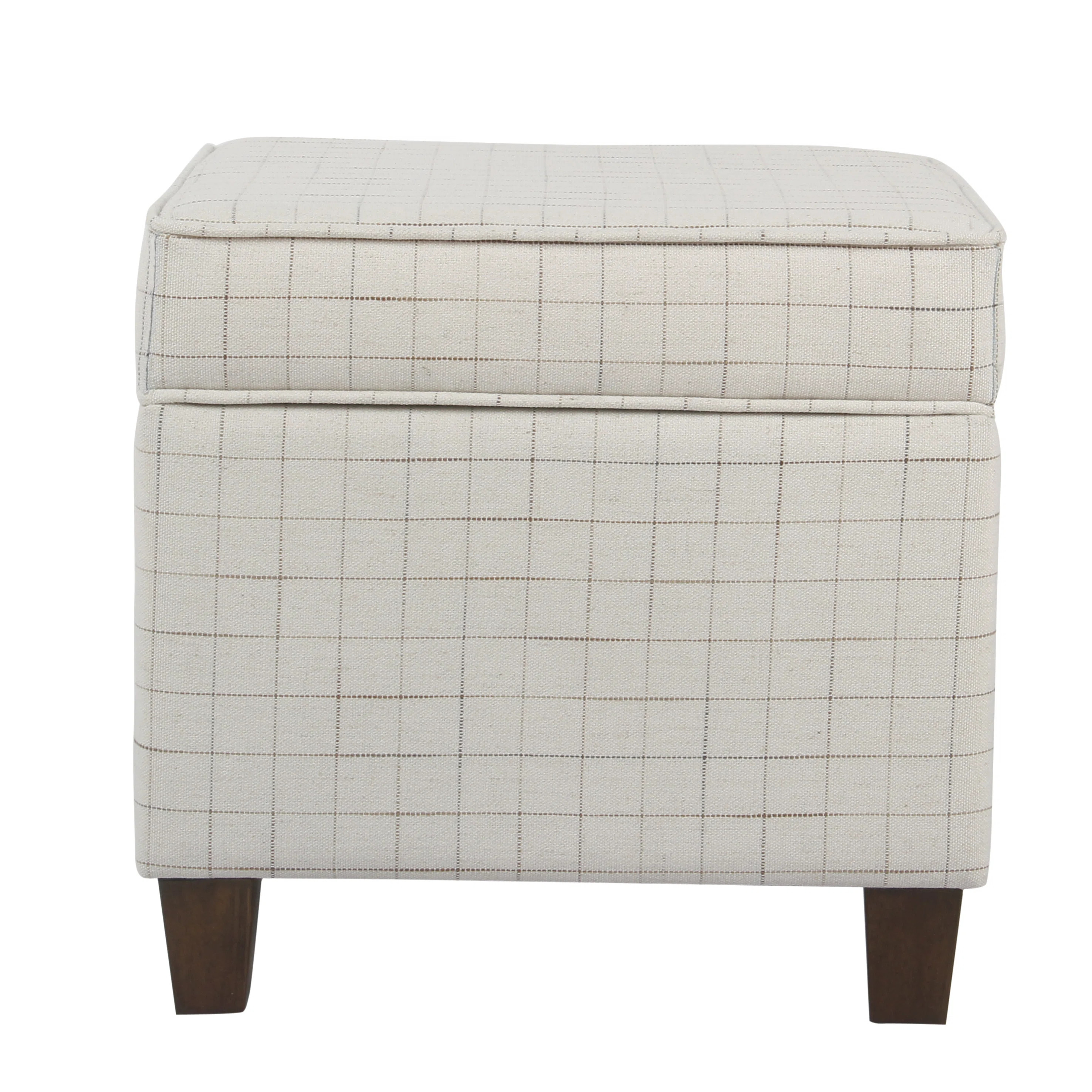 Asha 17.5" Square Storage Ottoman | Wayfair North America