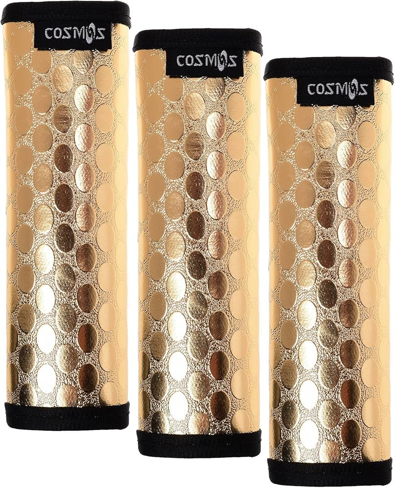 Cosmos Pack of 3 PU Leather Luggage Handle Wrap Handle Grip Luggage Identifier for Travel Bag Lug... | Amazon (US)