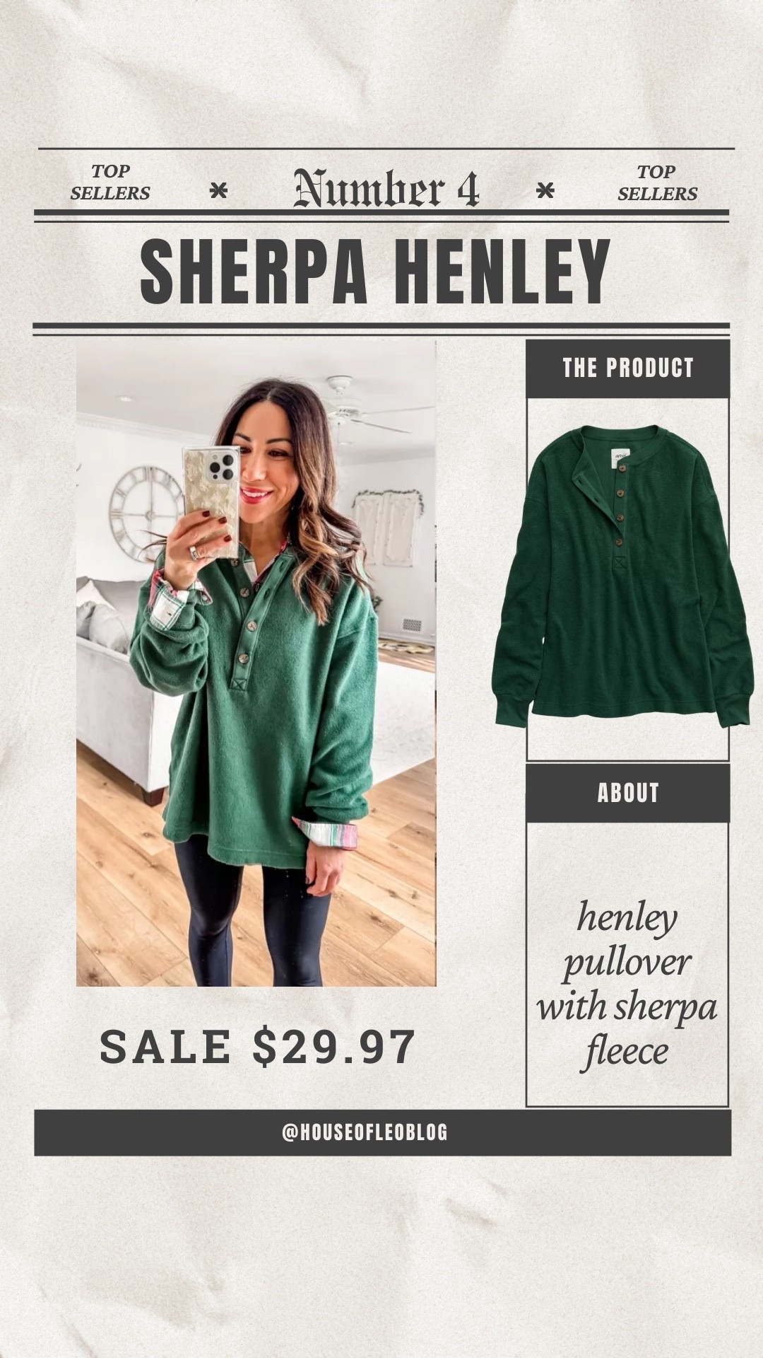 Wearing small Sherpa Henley

#LTKFindsUnder50 #LTKSaleAlert #LTKOver40