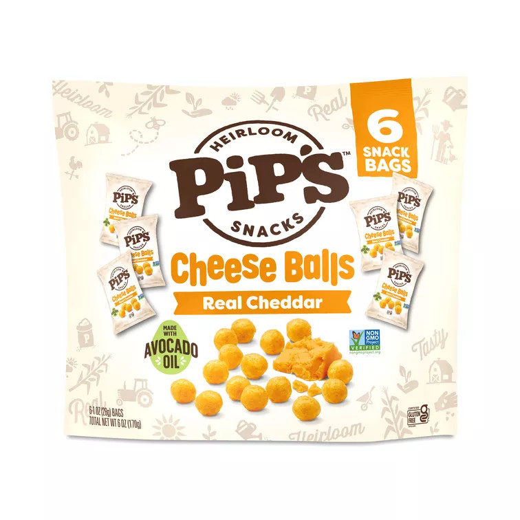 Cheese Balls, Real Cheddar, Snack Pack | Thrive Market