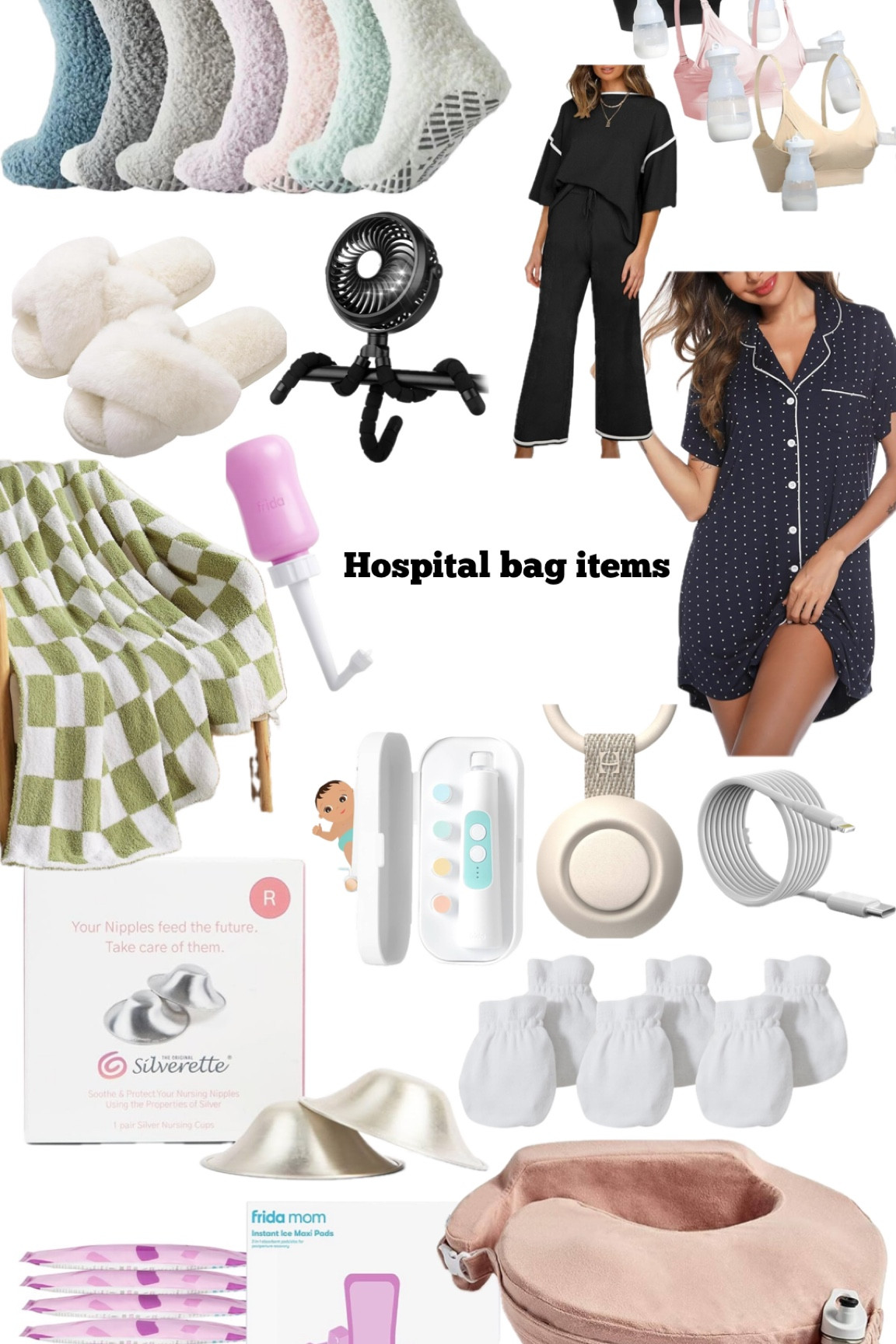 Hospital bag recommendations I have received 🩷 

#LTKTravel #LTKBaby #LTKBump