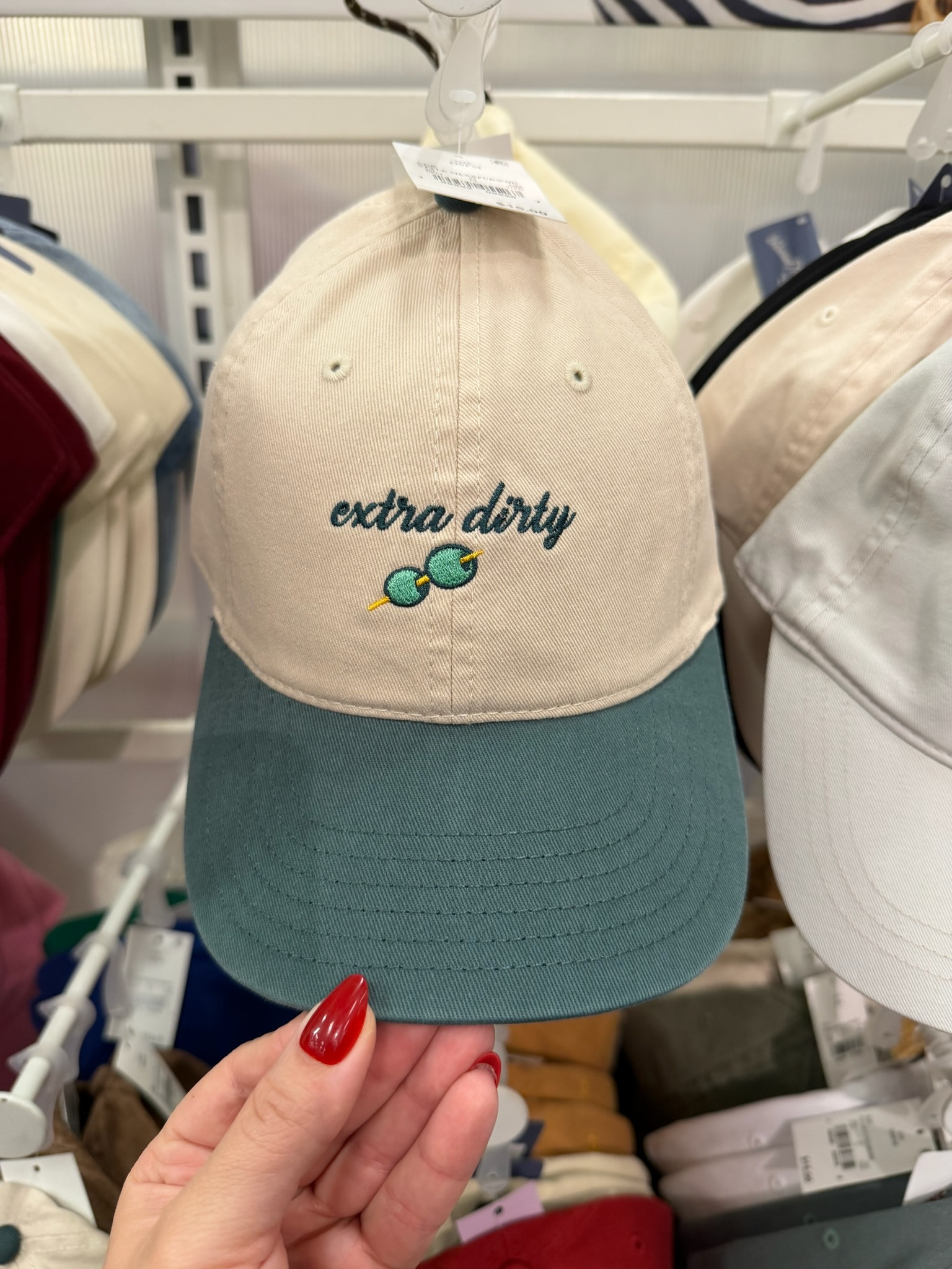 This embroidered baseball hat is my new favorite accessory for those effortless, on-the-go days! It has such a cute, simple design that adds a little extra something to a basic tee and denim look. I love the fit and how it instantly makes any outfit feel more pulled together. It’s the perfect staple for spring walks or running errands in style!

accolade crew neck pullover, chocolate brown outfit, date night outfits, dark wash denim, silver hardware, analog hobbies, valentines outfit women, knits and shawls, valentines day outfit women, vacation outfits beach, baseball hat, embroidered hat, target style, spring accessories, casual outfit, street style, aesthetic fashion, everyday look, target finds, effortless style 

 #LTKValentine #LTKgrwm #LTKootd