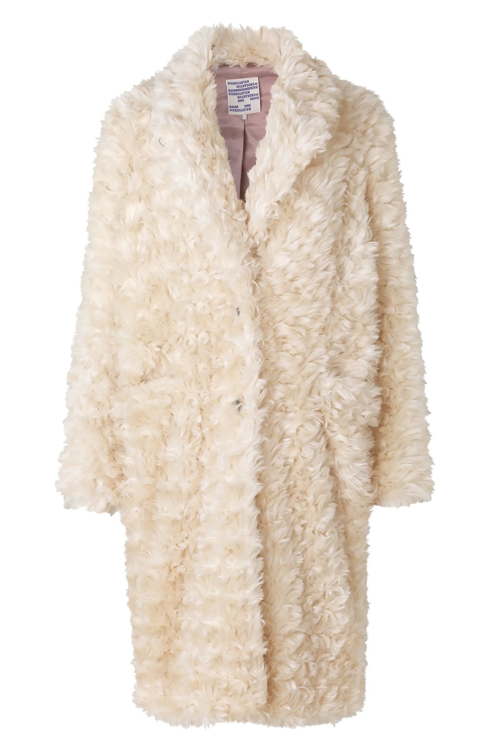 Dary Curly Faux Fur Coat | Nordstrom