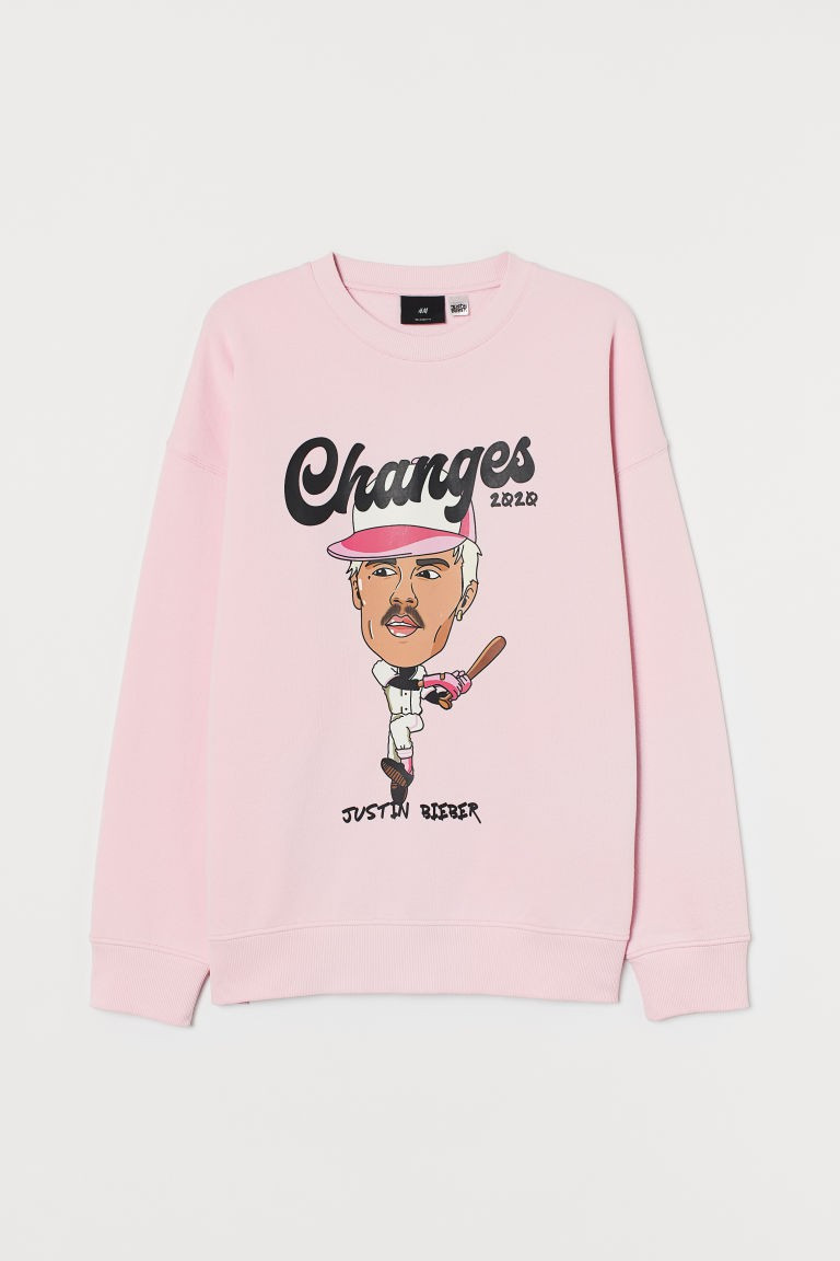 H & M - Relaxed Fit Sweatshirt - Pink | H&M (US + CA)