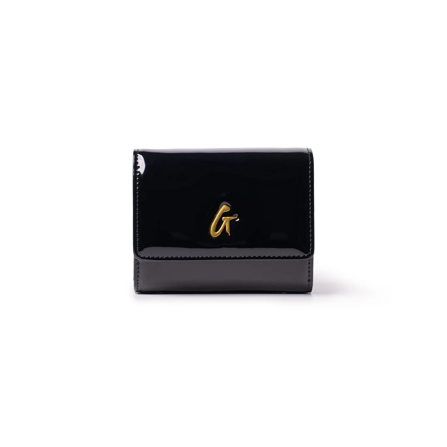 STANDARD GOLD COMPACT WOC - MIRROR BLACK | Glam-Aholic Lifestyle