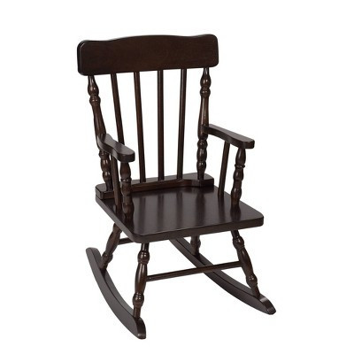 Gift Mark Children's Colonial Rocking Chair - Espresso | Target