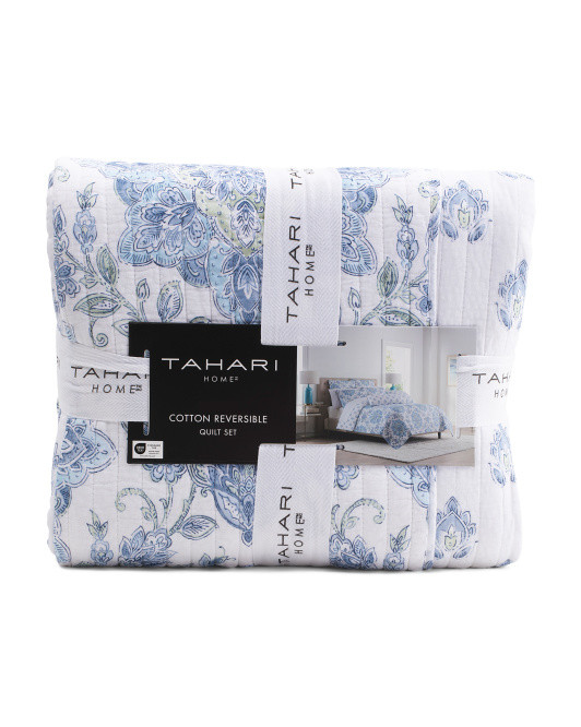 Cotton Medallion Quilt Set | TJ Maxx