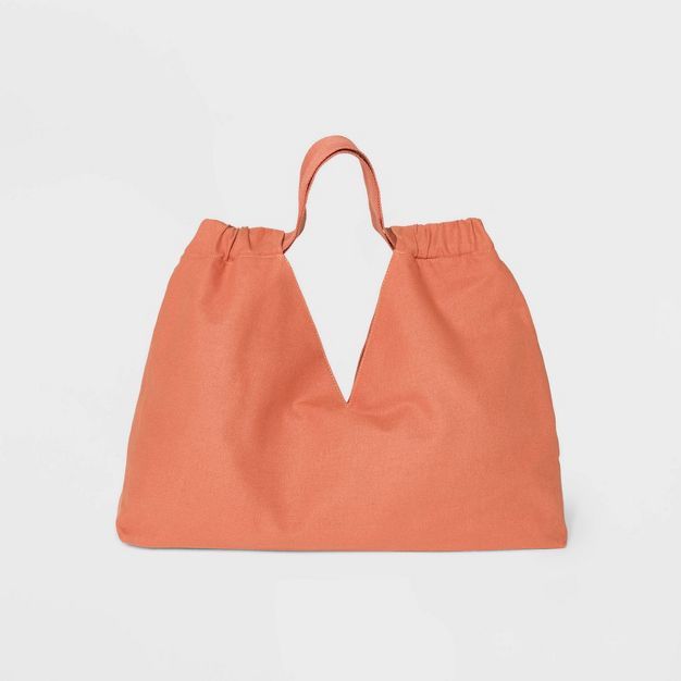 Seasonal Tote Handbag - A New Day&#8482; Apricot Orange | Target