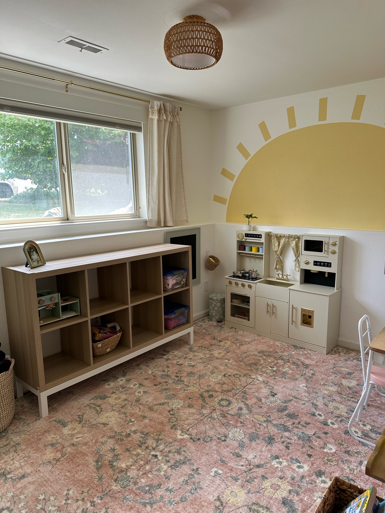 KIDS PLAYROOM REVEAL ☀️
We redid our kids old nursery & turned it into the cutest neutral playroom with fun pops of color 💗


#LTKKids #LTKHome #LTKFamily