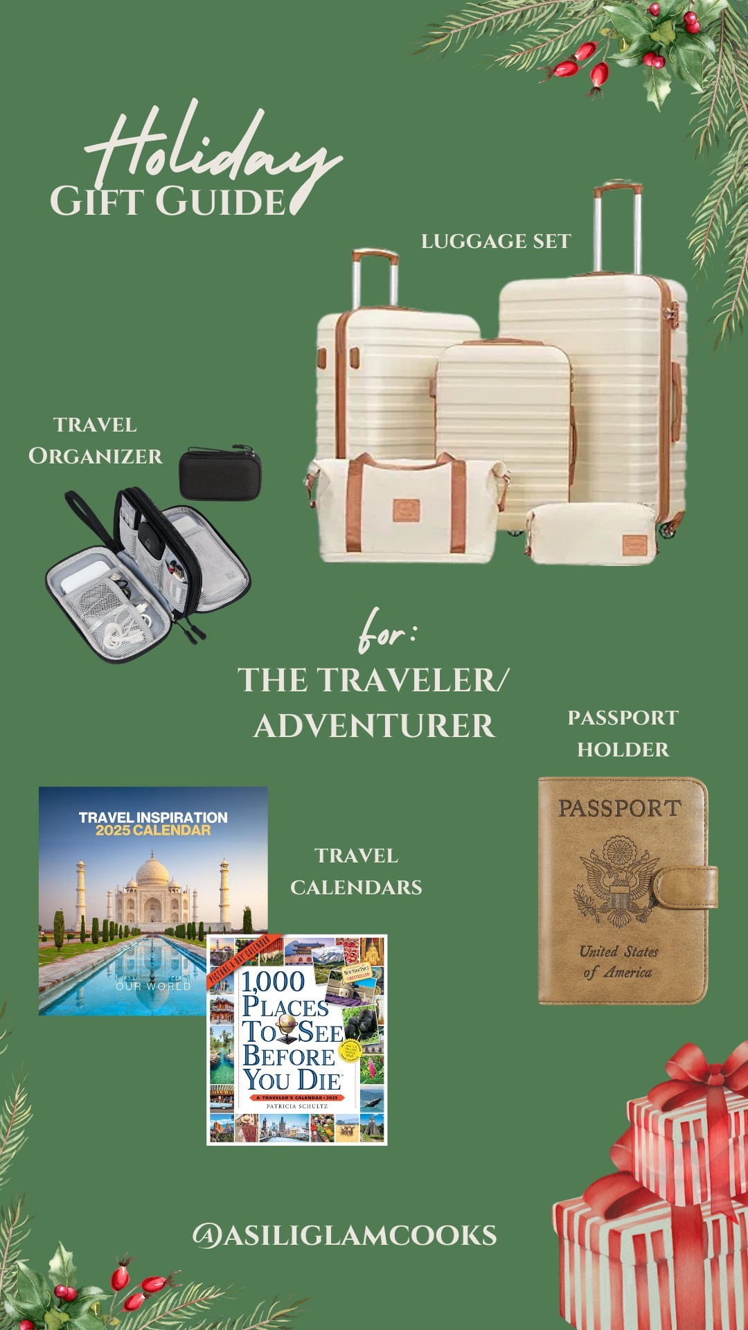 My 2024 Holiday Gift Guides are LIVE! Featuring gifts for every person in your life - including the traveler ✈️🌎

Gift Guide, Holiday Shopping 


#LTKHoliday #LTKSeasonal #LTKGiftGuide