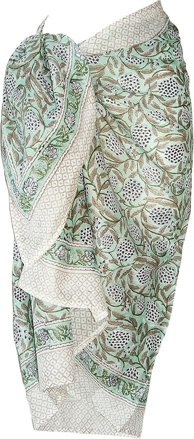 Raivar 100% Cotton Swimwear Beach Cover-Ups and Sarongs for Women, One Size | Amazon (UK)