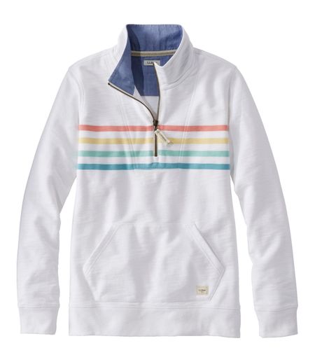 Softly textured and naturally breathable, this striped organic cotton half zip sweatshirt is incredibly comfortable and easygoing. Also linked are some other really great half zips I am loving! 

#LTKunder100 #LTKSeasonal #LTKtravel